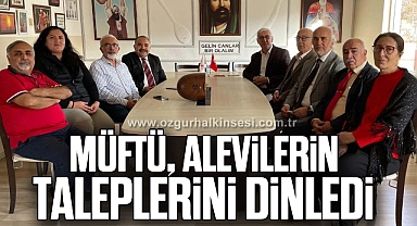 Müftü, Alevilerin Taleplerini Dinledi