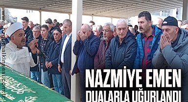 Nazmiye Emen Dualarla Uğurlandı 