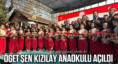 Öget Şen Kızılay Anaokulu Açıldı