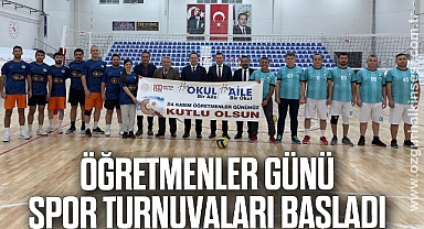 Öğretmenler Günü SporTurnuvaları Başladı