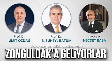 ÖZDAĞ VE BATUM ZONGULDAK'A GELİYOR