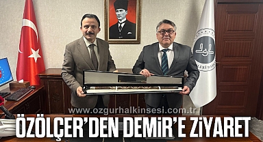 Özölçer’den Demir’e Ziyaret
