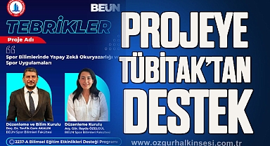  Projeye TÜBİTAK’tan destek