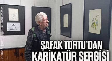 Şafak Tortu’dan Karikatür Sergisi