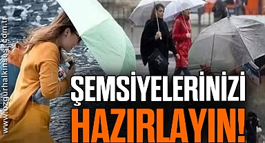 Şemsiyelerinizi Hazırlayın!