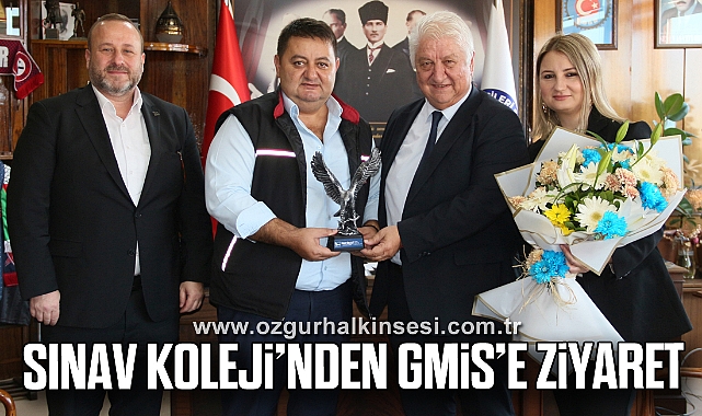 SINAV KOLEJİ’NDEN GMİS’E ZİYARET