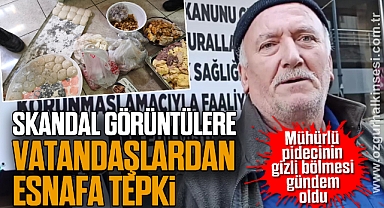 Skandal görüntülere vatandaşlardan esnafa tepki