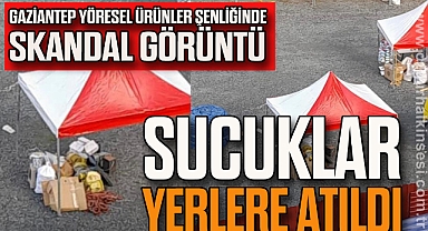 SUCUKLAR YERLERE ATILDI