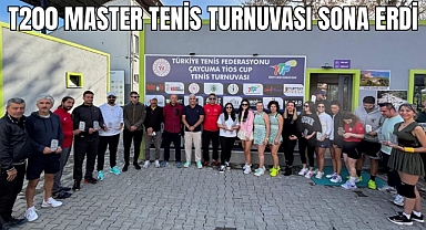 T200 Master Tenis Turnuvası Sona Erdi