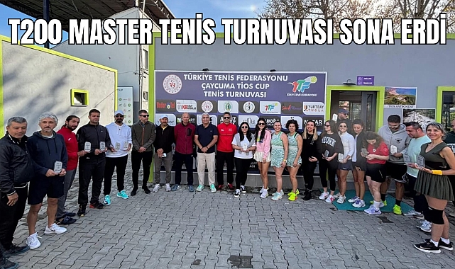 T200 Master Tenis Turnuvası Sona Erdi