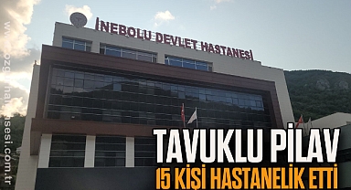 Tavuklu pilav 15 kişi hastanelik etti