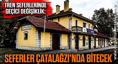 Tren Seferlerinde Geçici Değişiklik: Seferler Çatalağzı'nda Bitecek