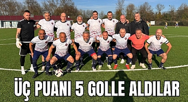 ÜÇ PUANI 5 GOLLE ALDILAR