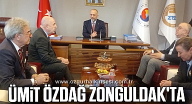 Ümit Özdağ Zonguldak'ta