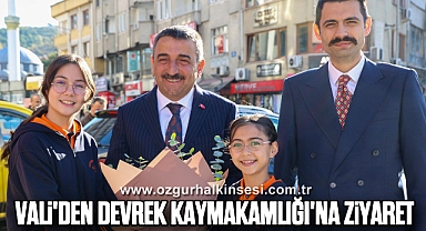 Vali'den Devrek Kaymakamlığı'na ziyaret