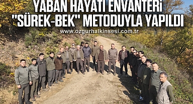 Yaban Hayatı Envanteri 