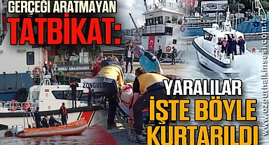 Yaralılar İşte Böyle Kurtarıldı