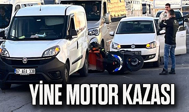 YİNE MOTOR KAZASI