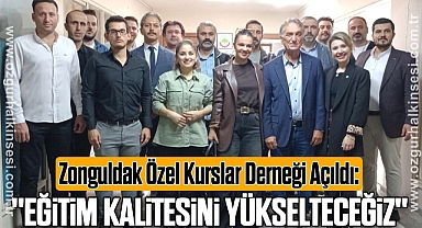 Zonguldak Özel Kurslar Derneği Açıldı: 