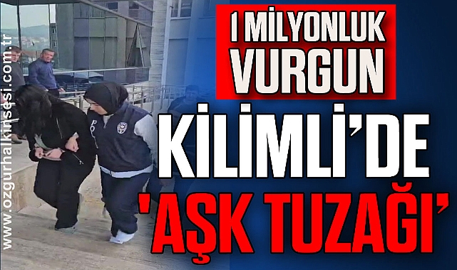 Zonguldak'ta 'aşk tuzağı' ile 1 milyonluk vurgun: 3 tutuklama
