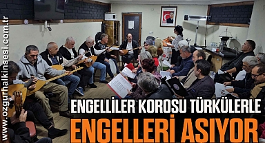 Zonguldak'taki engelliler korosu türkülerle engelleri aşıyor