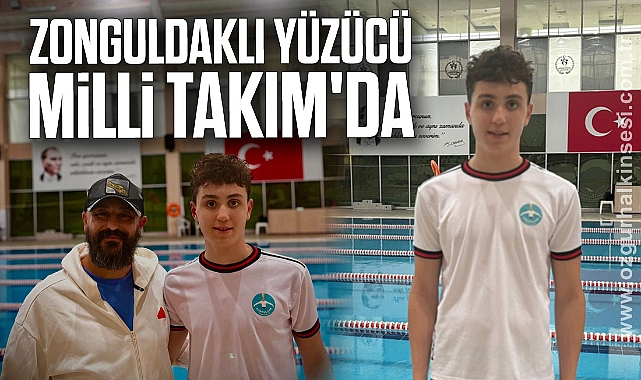 Zonguldaklı Yüzücü Milli Takım'da