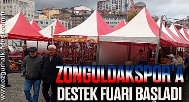 Zonguldakspor'a Destek Fuarı Başladı