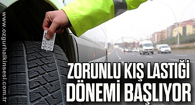 Zorunlu Kış Lastiği Dönemi Başlıyor