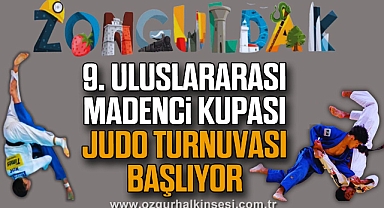 9. Uluslararası Madenci Kupası Judo Turnuvası Başlıyor