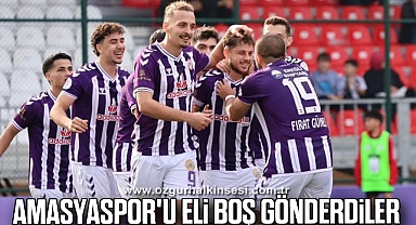 Amasyaspor'u Eli Boş Gönderdiler