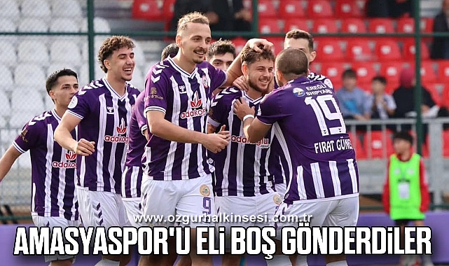 Amasyaspor'u Eli Boş Gönderdiler
