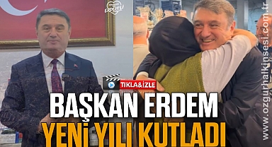 Başkan Erdem Yeni Yılı Kutladı