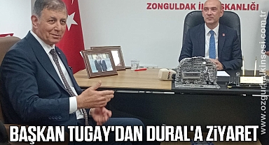 Başkan Tugay'dan Dural'a Ziyaret