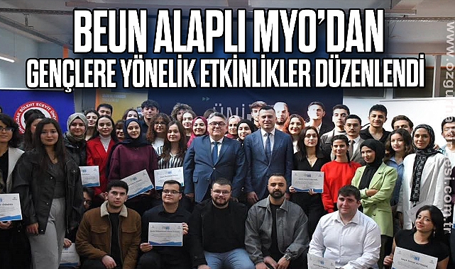 BEUN Alaplı MYO’dan gençlere yönelik etkinlikler düzenlendi