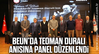 BEUN’da Teoman Duralı Anısına Panel Düzenlendi