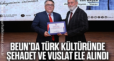 BEUN'da Türk Kültüründe Şehadet ve Vuslat Ele Alındı