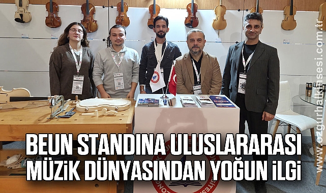 BEUN Standına Uluslararası Müzik Dünyasından Yoğun İlgi