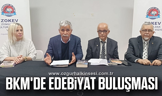 BKM'de Edebiyat Buluşması