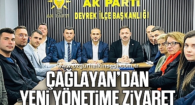 Çağlayan’dan Yeni Yönetime Ziyaret
