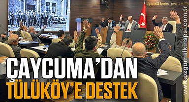 Çaycuma’dan Tülüköy’e destek
