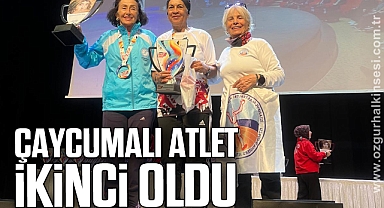 Çaycumalı Atlet İkinci Oldu