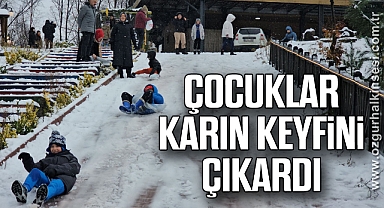 Çocuklar Karın Keyfini Çıkardı