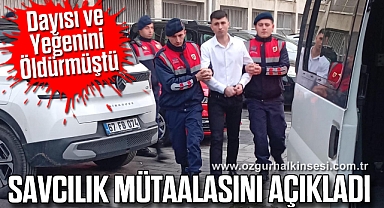 Dayısı ve Yeğenini Öldürmüştü: Savcılık Mütaalasını Açıkladı