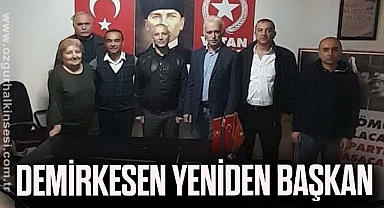 Demirkesen Yeniden Başkan