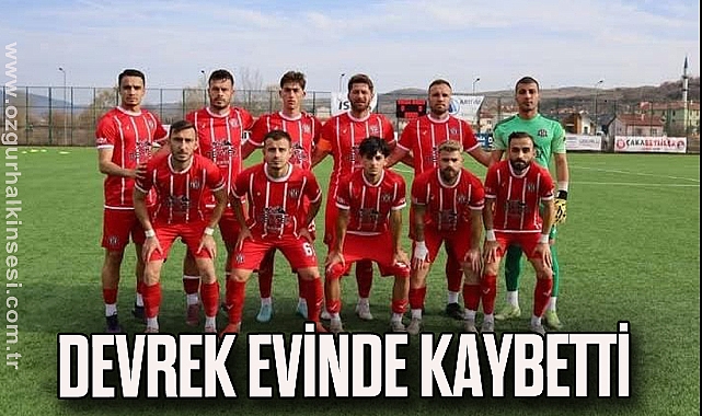 DEVREK EVİNDE KAYBETTİ