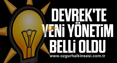 Devrek'te Yeni Yönetim Belli Oldu