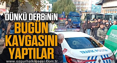 Dünkü Derbinin Bugün Kavgasını Yaptılar