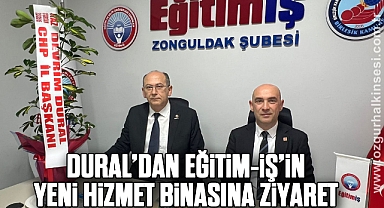 Dural’dan Eğitim-İş’in Yeni Hizmet Binasına Ziyaret