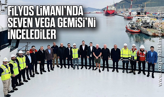 Filyos Limanı’nda Seven Vega Gemisini İncelediler