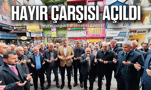 Hayır Çarşısı Açıldı